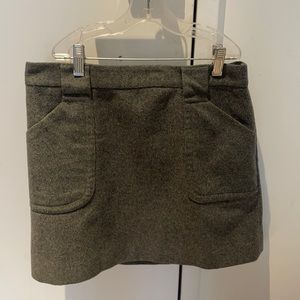 J. Crew Charcoal Grey Pencil Skirt - Size 0